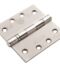 CARLISLE BRASS CEN1443/13BSS 102MM X 102MM X 3MM BALL BEARING HINGE - GRADE 13 - ( 316 STAINLESS STEEL) - PAIR