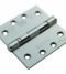 CARLISLE BRASS CEN1443/13SSS 102MM X 102MM X 3MM BALL BEARING HINGE - GRADE 13 - ( 316 STAINLESS STEEL) - PAIR