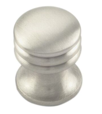 Carlisle Brass CH30ASN Ftd Ringed Cupboard Knob 17mm 15.5 (15.5 )