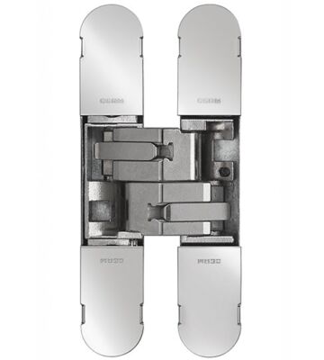 Carlisle Brass CI001130NIK00 1130 Stars 3d Concealed Hinge 134 X 24mm Nickel Plated-Pozi Screws Not Supplied 134 X 24mm