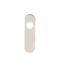 CARLISLE BRASS CPRB1170SSS 174 X 45 X 8MM STEELWORX RADIUS BACKPLATES - LATCH   - PAIR
