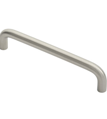 Carlisle Brass CPD1128SSS Steelworx Solid 10mm Dia. Cabinet D Pull Handle (128mm C/C)