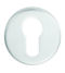 CARLISLE BRASS CSE1005SSS STEELWORX EURO PROFILE ESCUTCHEON ON CONCEALED FIX ROUND ROSE