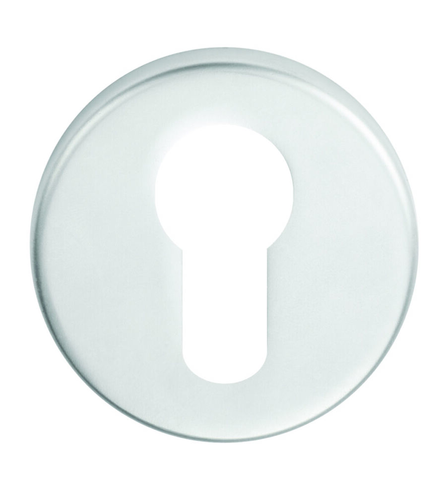 CARLISLE BRASS CSE1005SSS STEELWORX EURO PROFILE ESCUTCHEON ON CONCEALED FIX ROUND ROSE