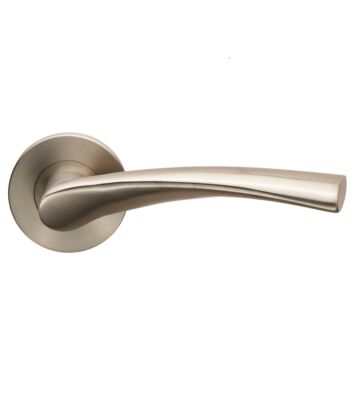 Carlisle Brass CSL1121/6SSS Breeze Lever On Concealed Fix Slim Round Rose – Pair