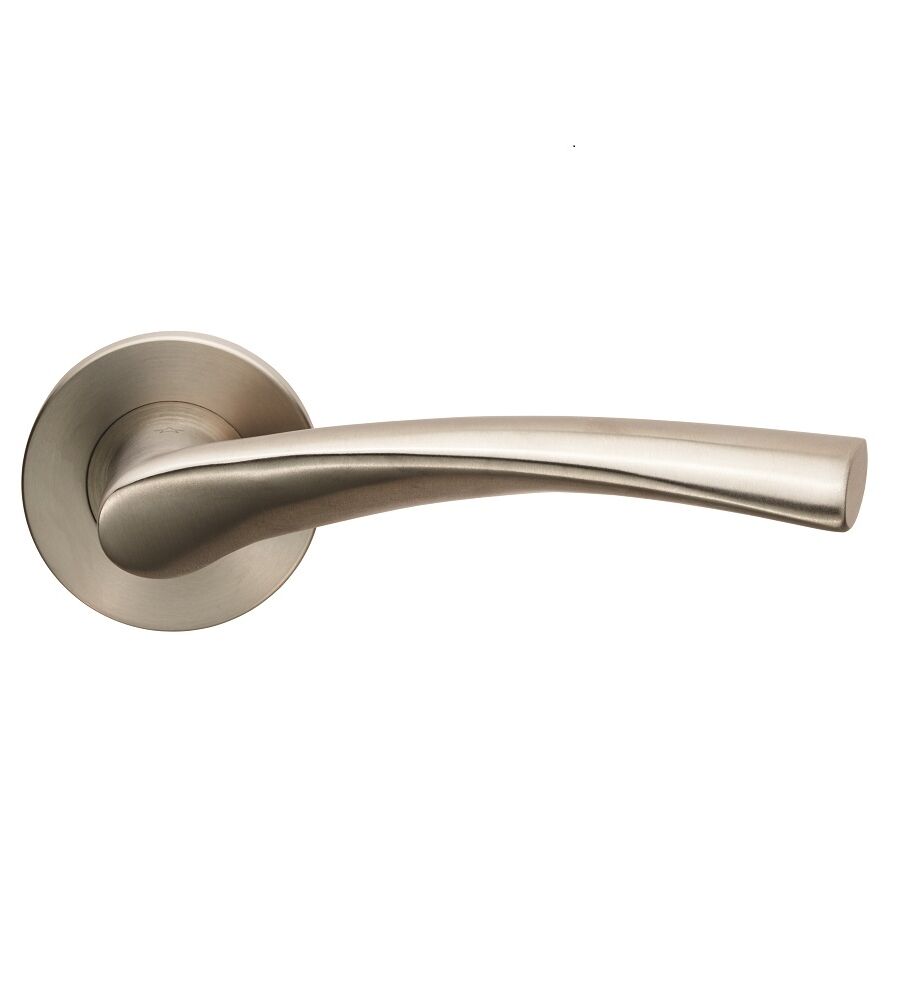 CARLISLE BRASS CSL1121/6SSS BREEZE LEVER ON CONCEALED FIX SLIM ROUND ROSE  - PAIR