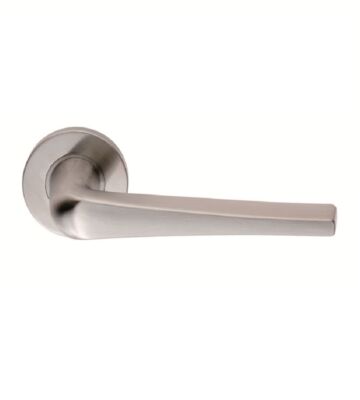 Carlisle Brass CSL1160SSS Plaza Lever On Concealed Fix Sprung Round Rose – Pair