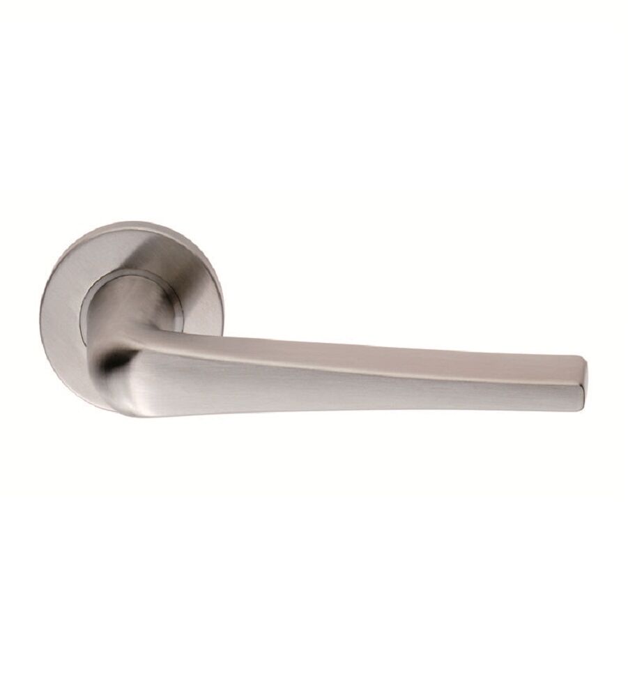 CARLISLE BRASS CSL1160SSS PLAZA LEVER ON CONCEALED FIX SPRUNG ROUND ROSE  - PAIR
