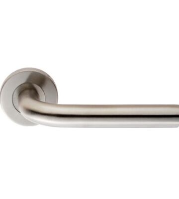 Carlisle Brass CSL1191SSS Spira 19mm Dia. Straight Lever On Concealed Fix Sprung Round Rose – Pair