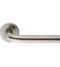 CARLISLE BRASS CSL1191SSS SPIRA 19MM DIA. STRAIGHT LEVER ON CONCEALED FIX SPRUNG ROUND ROSE - PAIR