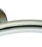 CARLISLE BRASS CSL1193/BP 19MM DIA. CURVED LEVER ON CONCEALED FIX SPRUNG ROUND ROSE - PAIR