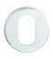 CARLISLE BRASS CSU1005SSS STEELWORX ESCUTCHEON - OVAL LOCK PROFILE ON CONCEALED FIX ROUND ROSE G201 