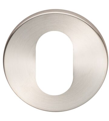 Carlisle Brass CSU1006SSS Steelworx G304 Escutcheon – Oval Lock Profile On Concealed Fix Round Rose G201 Inner