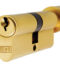 CARLISLE BRASS CYA71370PB MP5 70MM EURO CYLINDER & TURN - KTD - (ARCHITECTURAL)
