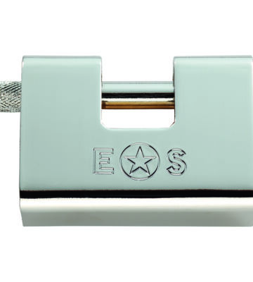 Carlisle Brass CYPLB3080SS/BP 80mm Armour Block Stainless Steel Padlock 3 Keyed To Differ