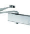CARLISLE BRASS DCS2024BC/SV OVERHEAD DOOR CLOSER VARIABLE POWER SIZE 2-4 C/W BACKCHECK & FIG 66 BRACKET