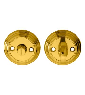 Carlisle Brass DK12 Delamain Turn & Release On Round Rose (4.9 X 67mm Spindle) – (Face Fix) 55mm – Set