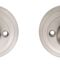 CARLISLE BRASS DK12SC DELAMAIN TURN & RELEASE ON ROUND ROSE (4.9 X 67MM SPINDLE) - (FACE FIX) 55MM - SET