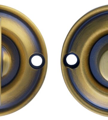 Carlisle Brass DK13FB Delamain Turn & Release On Round Rose Small (4.9 X 67mm Spindle) – (Face Fix) 42mm – Set