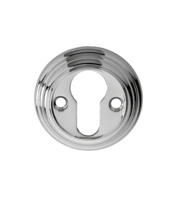 Carlisle Brass DK1CP Delamain – Escutcheon Euro Profile Round Face Fix 55mm