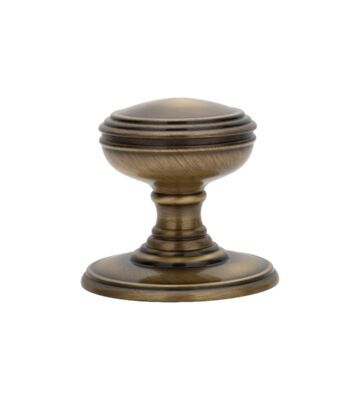 Carlisle Brass DK35CFB Delamain Plain Knob (Concealed Fix) C/W Locating Washer 70mm – Pair