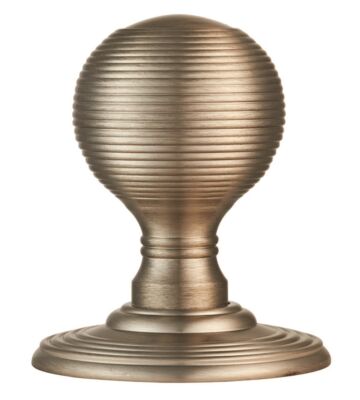 Carlisle Brass DK37CSN Delamain Reeded Knob (Concealed Fix) C/W Locating Washer 51mm – Pair