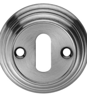 Carlisle Brass DK3CP Delamain – Escutcheon Lock Profile Round Face Fix 55mm