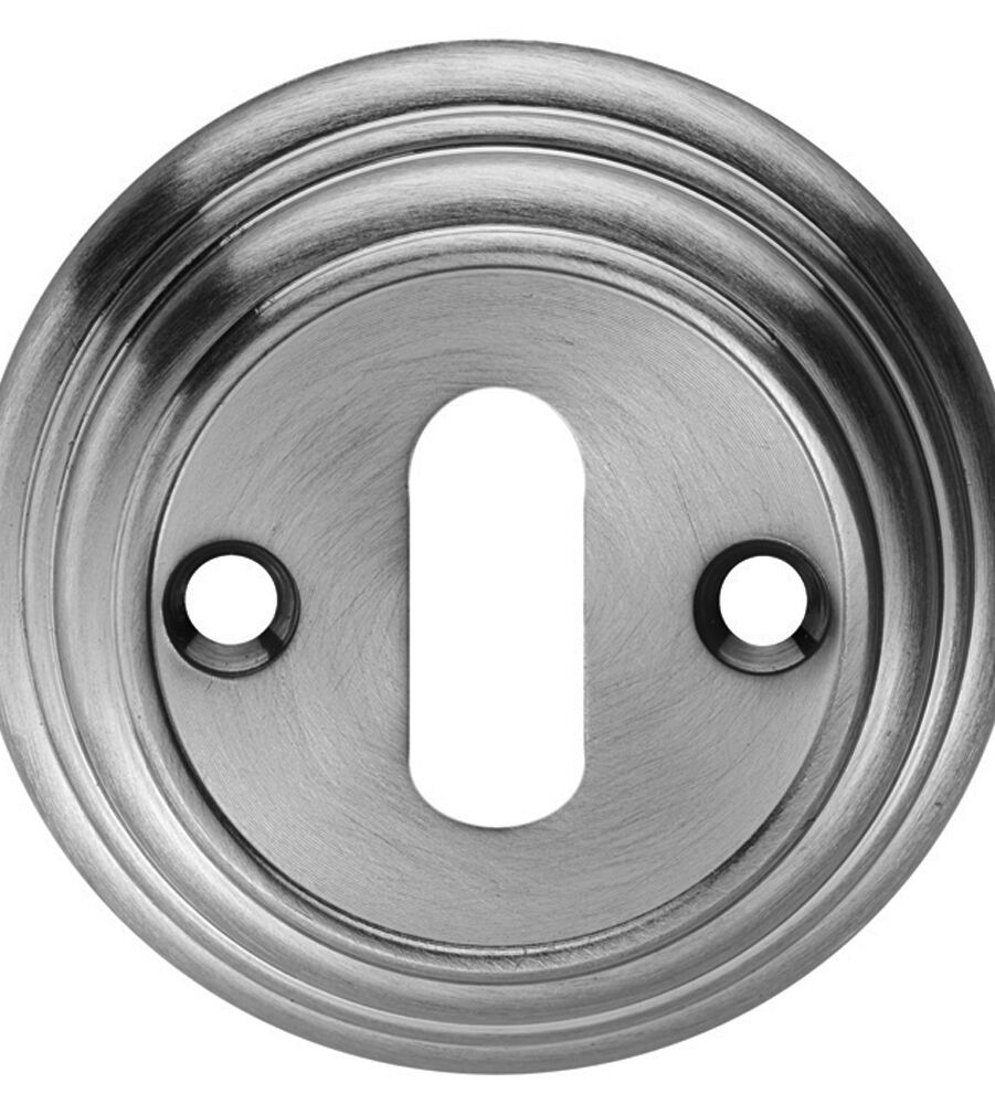 CARLISLE BRASS DK3CP DELAMAIN - ESCUTCHEON LOCK PROFILE ROUND FACE FIX 55MM