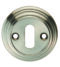 CARLISLE BRASS DK3SN DELAMAIN - ESCUTCHEON LOCK PROFILE ROUND FACE FIX 55MM