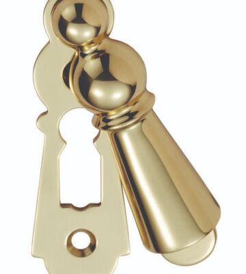 Carlisle Brass DK4 Escutcheon – Lock Profile Covered Face Fix Large 73mm X 24mm