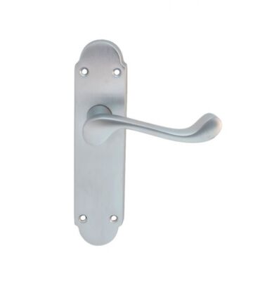 Carlisle Brass DL167SC/BP Oakley Lever On Backplate – Latch – Pair