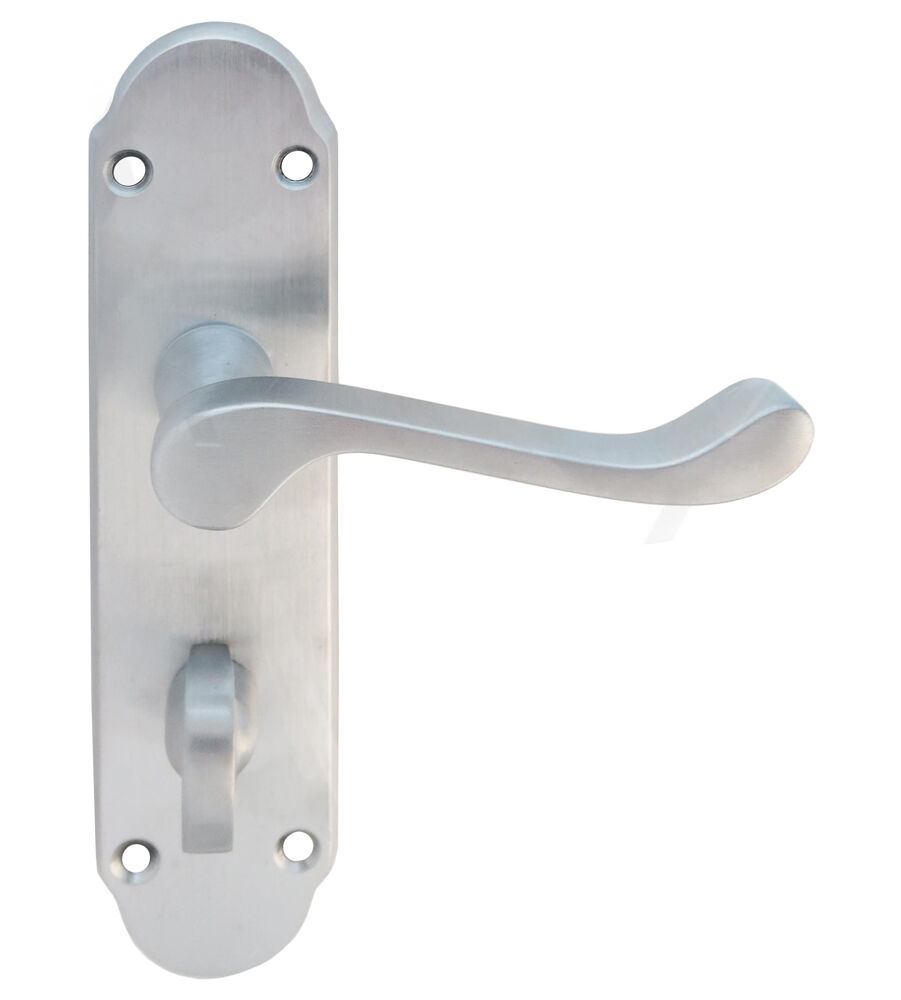 CARLISLE BRASS DL168WCSC OAKLEY LEVER ON BACKPLATE - BATHROOM 57MM C/C 170MM X 42MM - PAIR