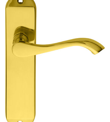 Carlisle Brass DL181 Andros Lever On Backplate – Latch 180mm X 40mm – Pair