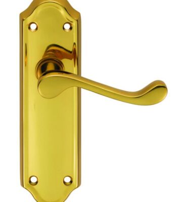 Carlisle Brass DL18/BP Ashtead Lever On Backplate – Latch – Pair