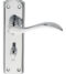 CARLISLE BRASS DL192CP MADRID LEVER ON BACKPLATE - BATHROOM 57MM C/C 180MM X 45MM - PAIR