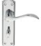 CARLISLE BRASS DL192CP/BP MADRID LEVER ON BACKPLATE - BATHROOM 57MM C/C - PAIR