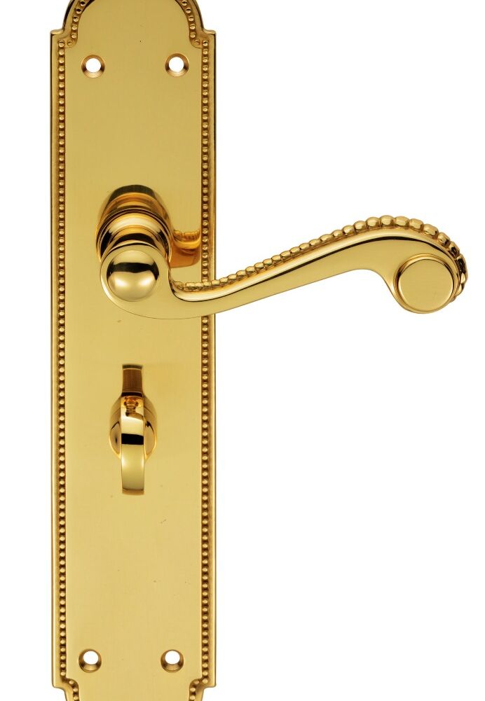 CARLISLE BRASS DL272 CHESHAM LEVER ON BACKPLATE - BATHROOM 57MM C/C 248MM X 50MM - PAIR