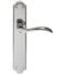 CARLISLE BRASS DL291CP MADRID LEVER ON BACKPLATE - LATCH 242MM X 45MM - PAIR