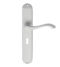 CARLISLE BRASS DL380SC ANDROS LEVER ON BACKPLATE - LOCK 57MM C/C 242MM X 40MM - PAIR
