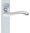 CARLISLE BRASS DL381SC ANDROS LEVER ON BACKPLATE - LATCH 242MM X 40MM - PAIR