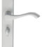 CARLISLE BRASS DL382SC ANDROS LEVER ON BACKPLATE - BATHROOM 57MM C/C 242MM X 40MM - PAIR
