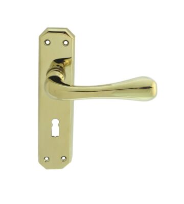 Carlisle Brass DL410PVD Eden Lever On Backplate – Lock 57mm C/C 180mm X 40mm – Pair