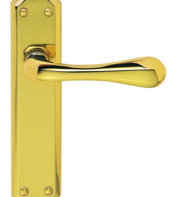 Carlisle Brass DL411 Eden Lever On Backplate – Latch 180mm X 40mm – Pair