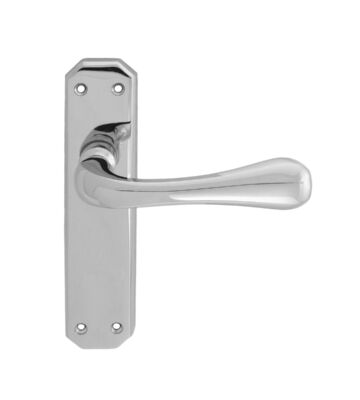 Carlisle Brass DL411CP Eden Lever On Backplate – Latch 180mm X 40mm – Pair