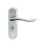 CARLISLE BRASS DL452SCCP/BP LYTHAM LEVER ON BACKPLATE - BATHROOM 57MM C/C - PAIR