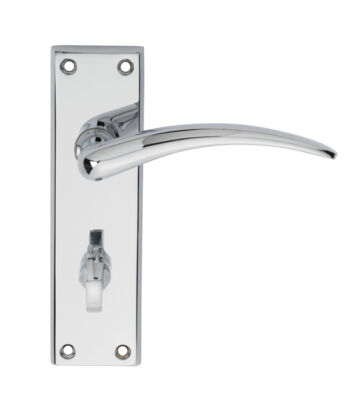 Carlisle Brass DL64WCCP Wing Lever On Backplate – Bathroom 57mm C/C