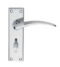 CARLISLE BRASS DL64WCCP WING LEVER ON BACKPLATE - BATHROOM 57MM C/C