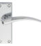 CARLISLE BRASS DL65CP WING LEVER ON BACKPLATE - LATCH