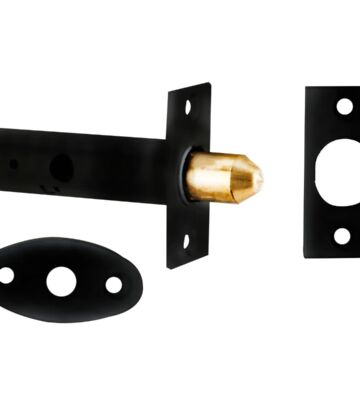 Carlisle Brass DSB8225BLACK Door Security Bolt 2.25