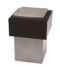CARLISLE BRASS DSF1430SSS STEELWORX SQUARE FLOOR DOOR STOP -SATIN